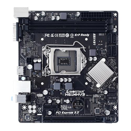 Biostar H61MHV3 Micro ATX Motherboard