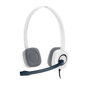 Logitech Computer Headset White H150 981-000350