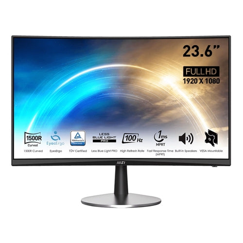 MSI PRO MP2422C 24-inch Full HD 100Hz Curved Business Monitor 9S6-3PB0CM-019