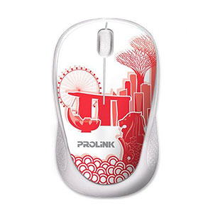 Prolink Mouse Red Printed - PMC1005