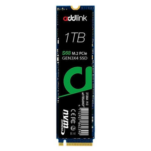 Addlink S68 M.2 1TB NVMe SSD AD1TBS68M2P