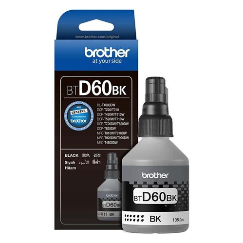 Brother Original Ink Bottle Black BTD60BK