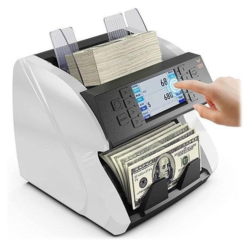 Fanshine FSC1-2CIS Business Grade Money Counter with Receipt Printer