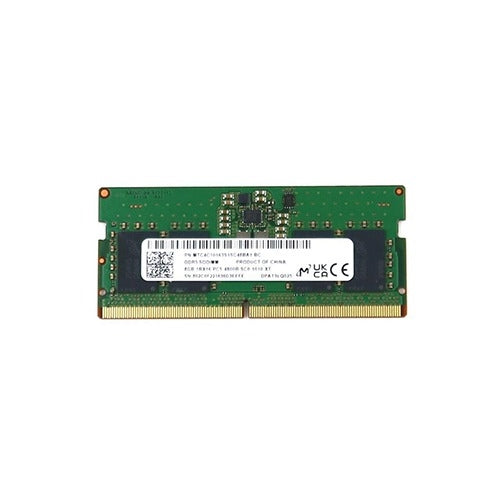 Micron 8GB DDR5 4800MHz Laptop RAM MTC4C10163S1SC48BA1