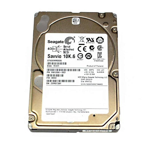 Seagate 600GB SAS HDD Savvio ST600MM0006