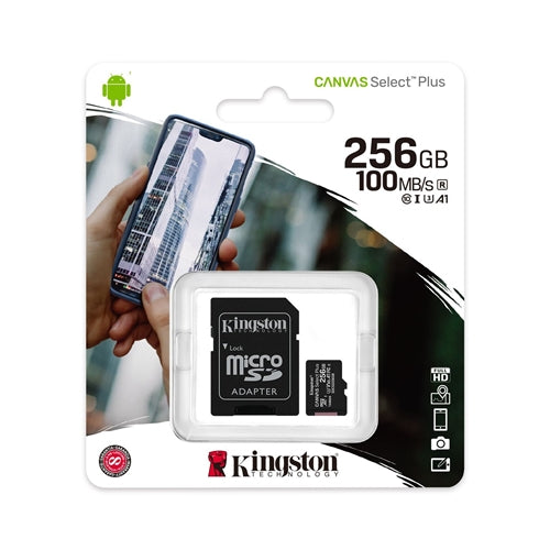 Kingston SDCS2 Canvas Select Plus microSD 256GB