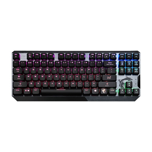 MSI Vigor GK50 Low Profile TKL Gaming Keyboard RGB S11-04US272-GA7