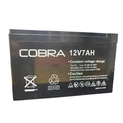 Cobra UPS Battery Lead-Acid 12V 7A