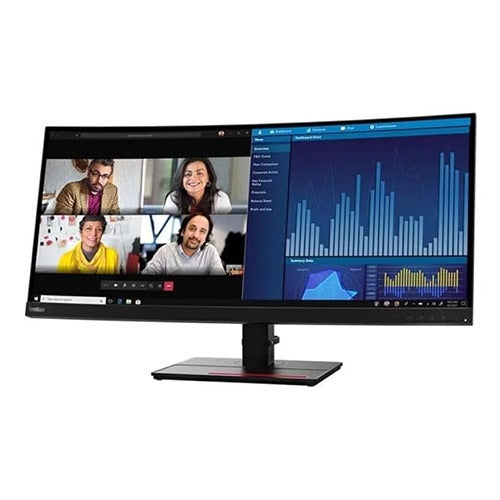 Lenovo ThinkVision P34w-20 34-inch UWQHD 60Hz Curved Monitor 63F2-RAR3-U3