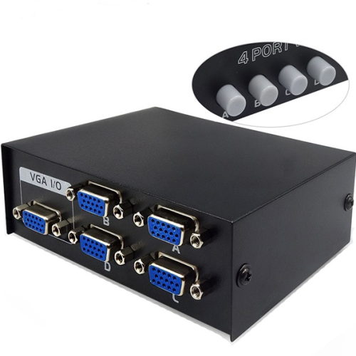 Traffic 4in1 Metal VGA Switcher - G173