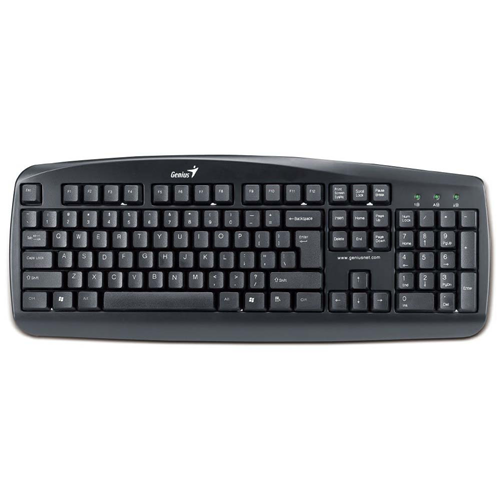 Genius KB-110 French Version Azerty Keyboard