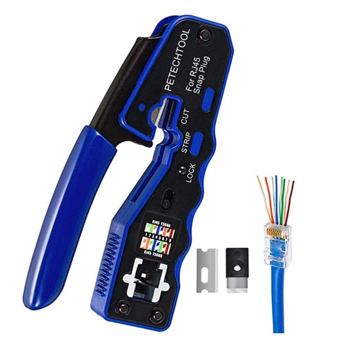 Modular RJ45 Plug  Passtrough Crimping tool N618E