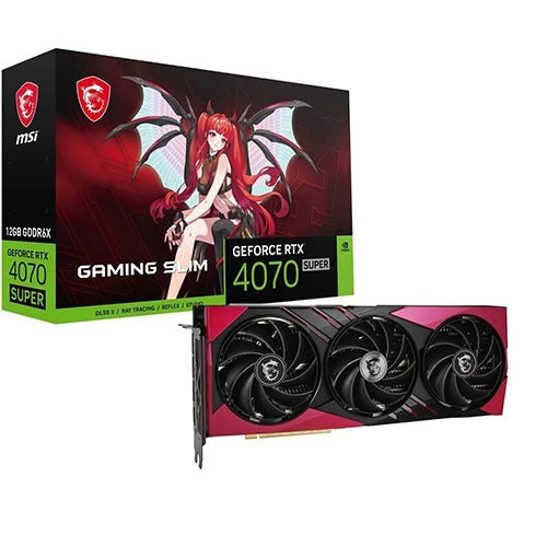 MSI Gaming X Slim GeForce RTX 4070 Super 12GB GDDR6 912-V513-667