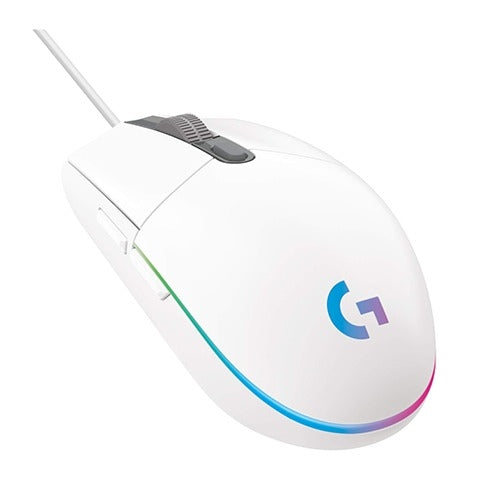 Logitech G102 Lightsync RGB Wired Gaming Mouse White 910-005824