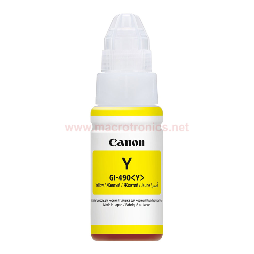 Canon Ink GI-490 Yellow