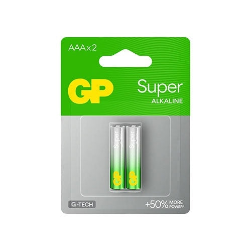 GP Super Alkaline AAA Battery GP24AETA21-2GSBC2