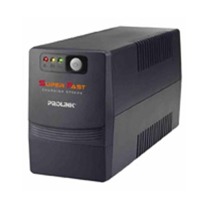 Prolink Line Interactive Fast Charging UPS 650VA PRO700SFC