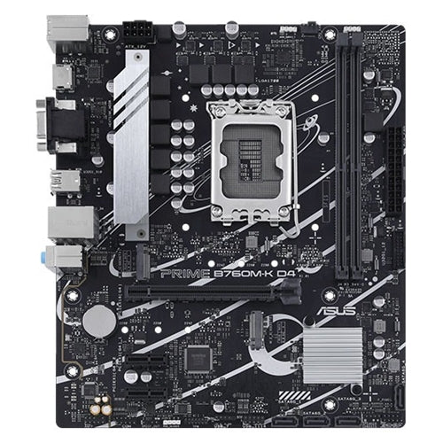 Asus Prime B760M-K D4 Micro ATX Motherboard 90MB1DS0-M1E