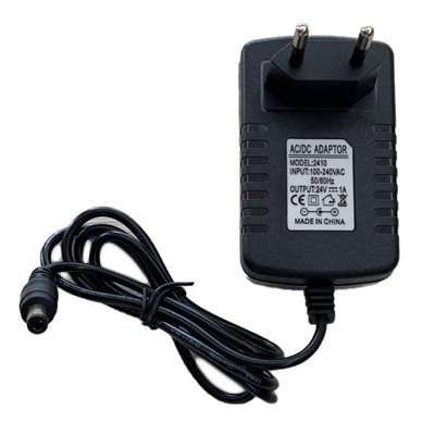 Universal adapter 2410 AC to DC 24Watt 24V 1A