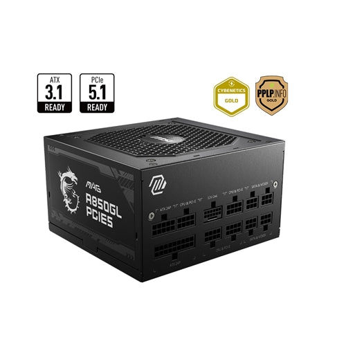 MSI MAG A850GL 850Watt Power Supply 7ZP8