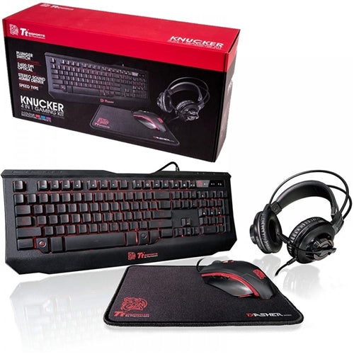 Thermaltake Knucker Gaming Kit 4IN1 KB-GCK-PLBLUS-01