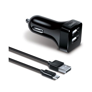 ISound Smartphone Car Charger Kit Micro USB 6856