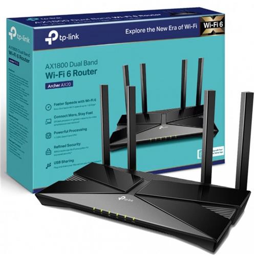 TP-Link Archer AX20 Wi-Fi 6 Wireless Router