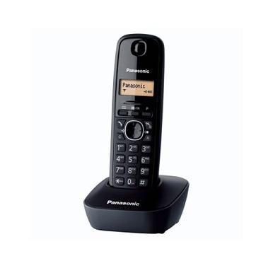 Panasonic Cordless Black Phone KX-TG1611FXH