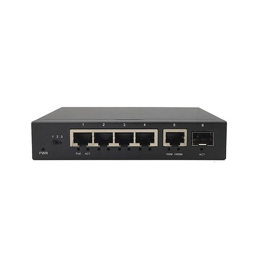 Traffic PoE Switch 4 Ports 100/1000M HK1PG402LF