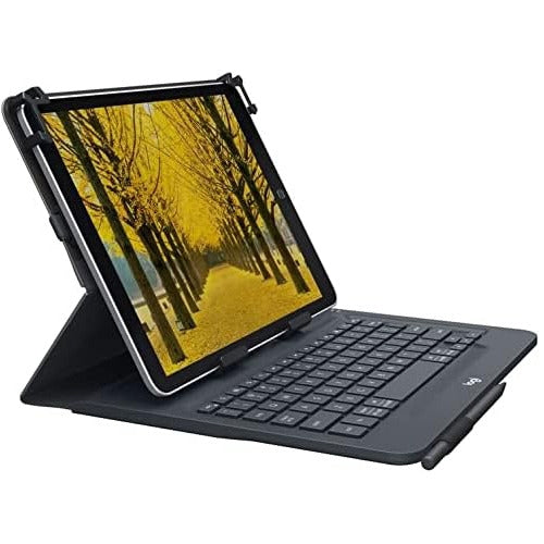 Tablet Bluetooth Keyboard for Android and Apple with Folio Case